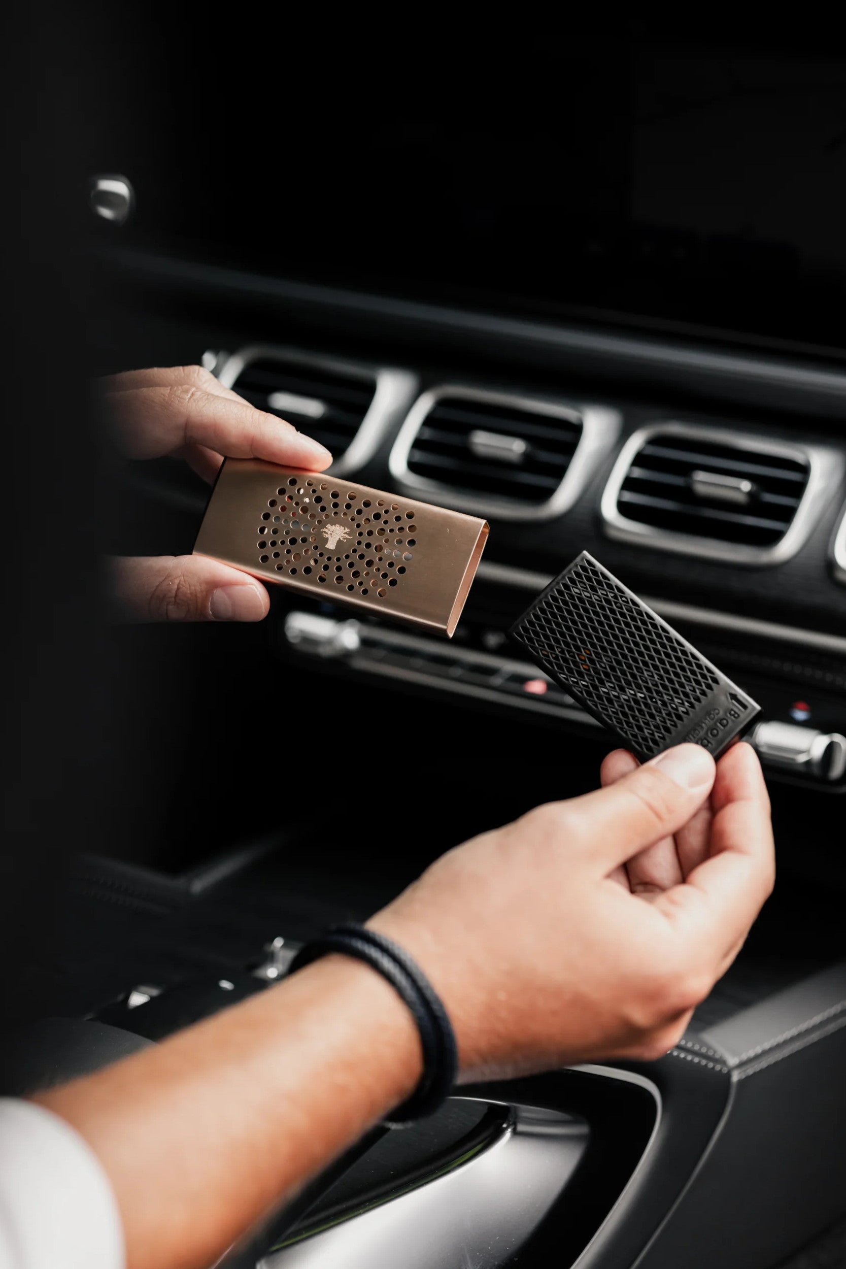 Refill Car Diffuser Pearl Black