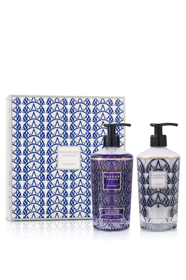 Gift Box Manhattan Body And Hand Lotion + Hand Wash Gel Multico