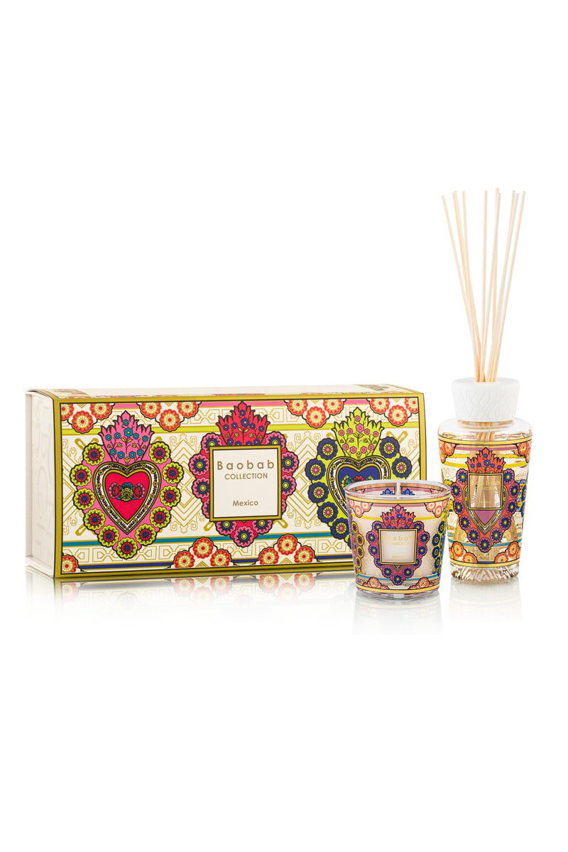 Gift Box Mexico Candle Multico