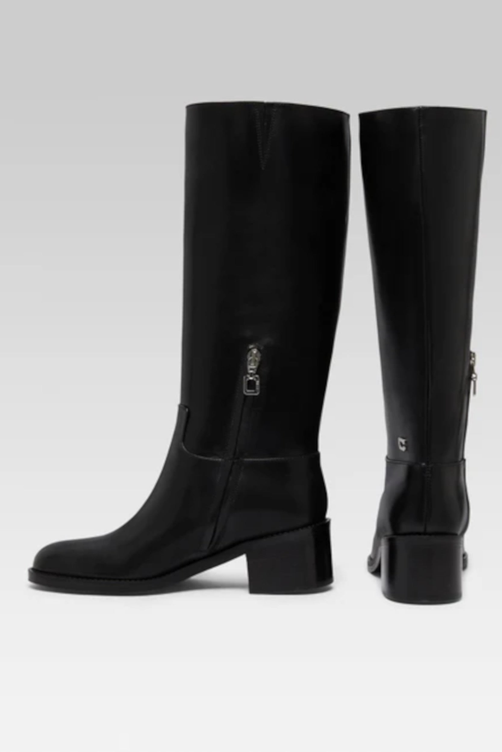 Brighton Boots Black Calf