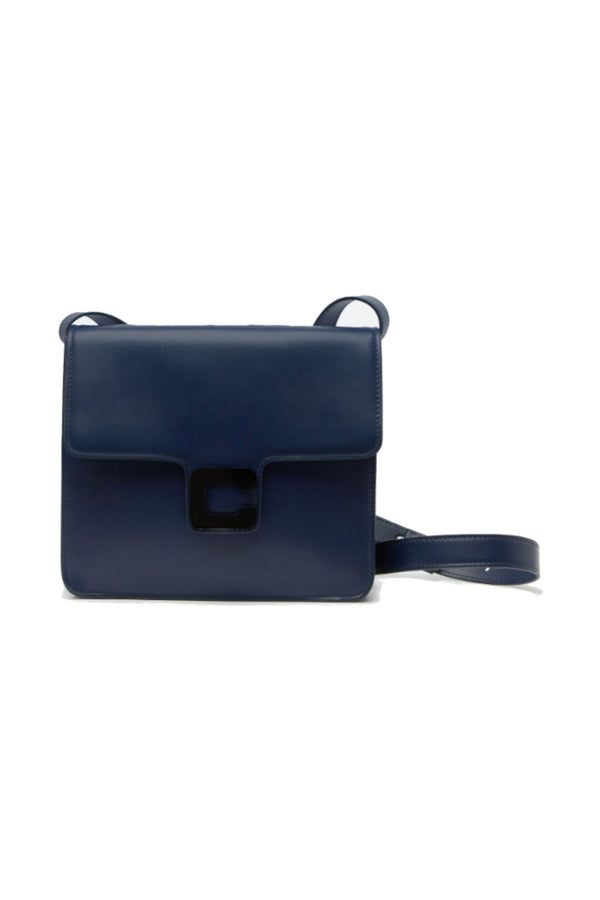 Sorbonne Leather Bag Navy