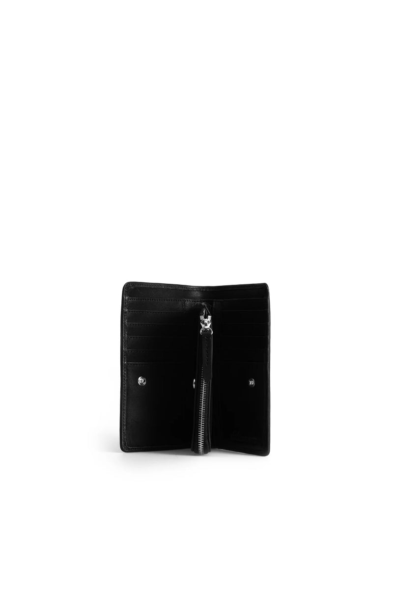 Mylas Classic Wallet Black Silver