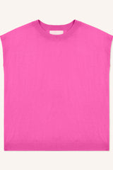 Lucca Crew Neck Tank Sweater Crush