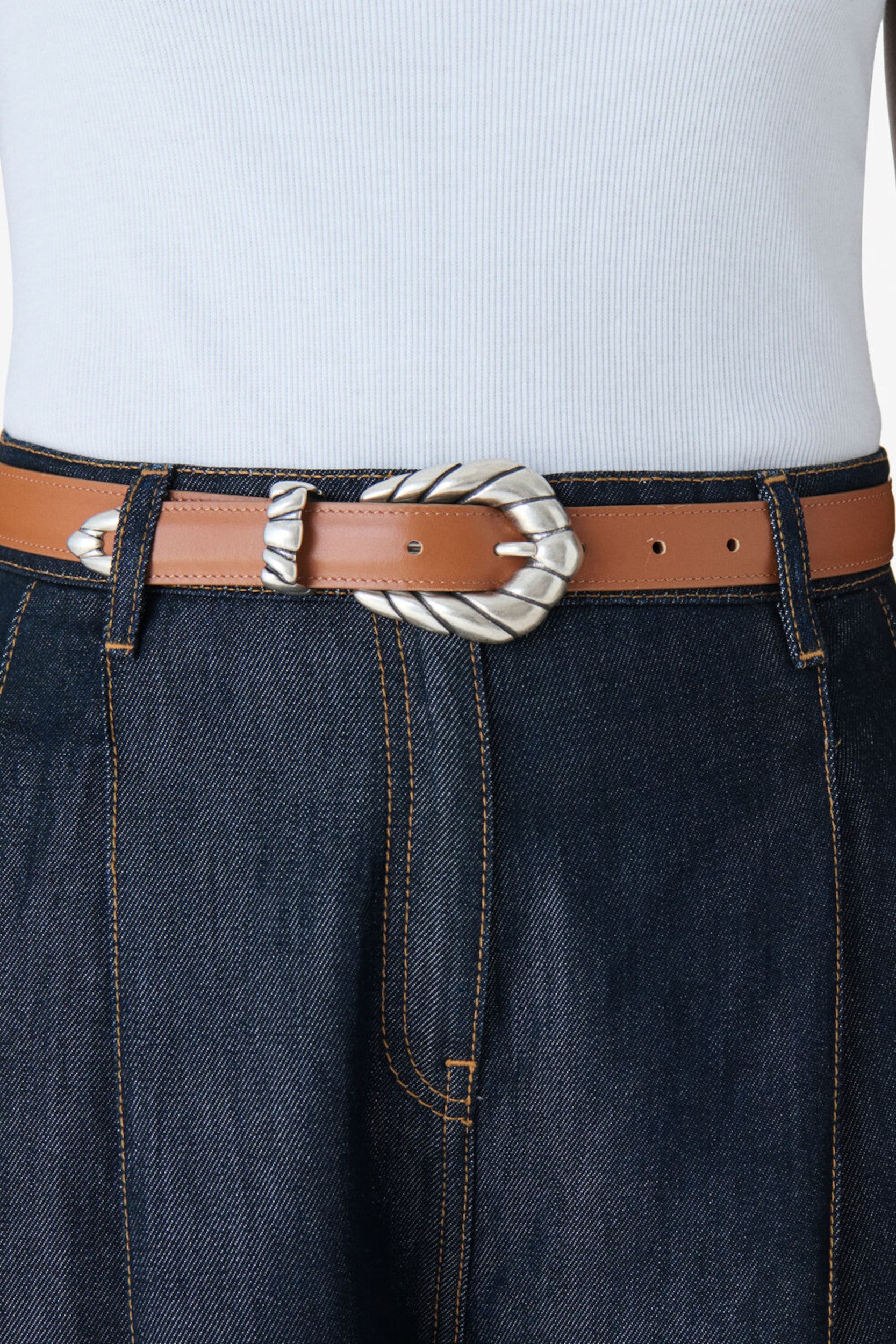 Embella Belt Cognac