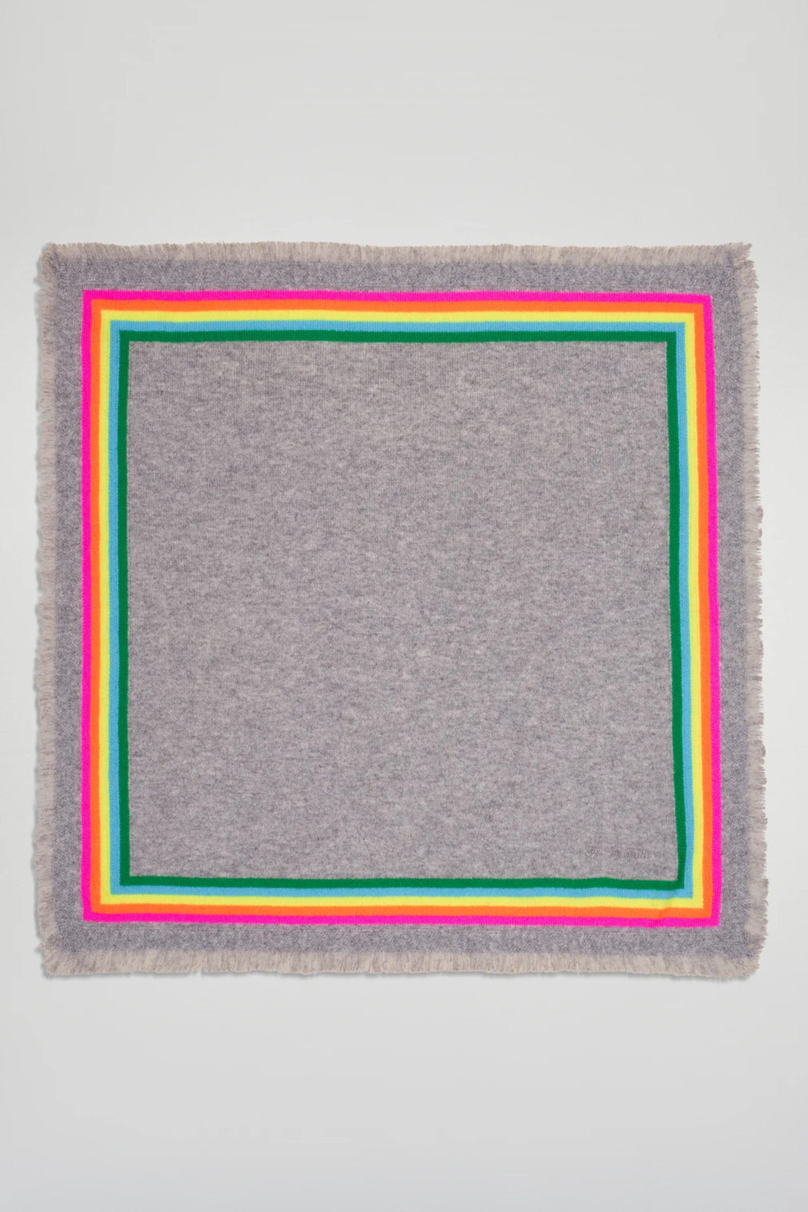 Permafo02785W Scarf Light Grey Mottled