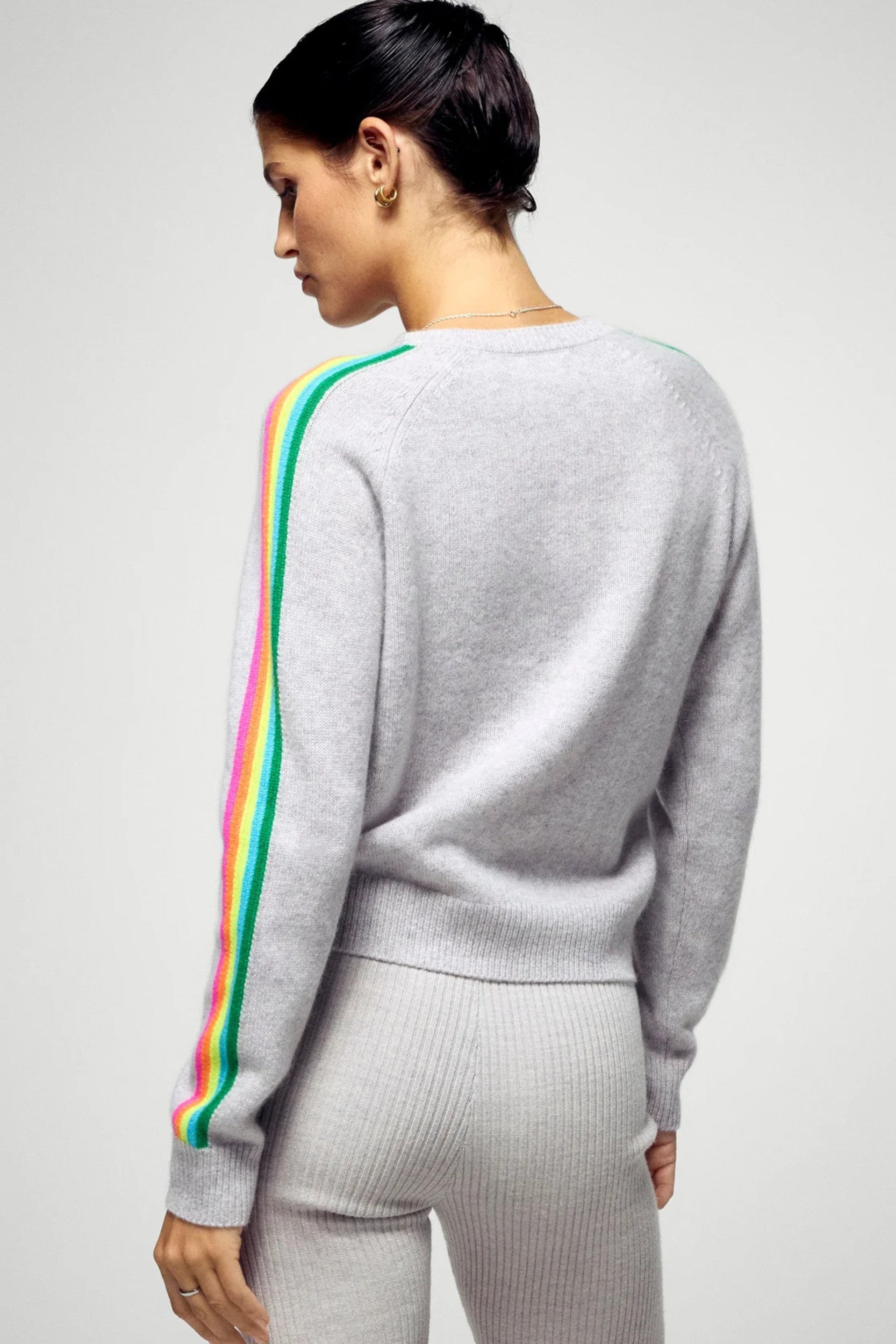Permwpr00094W Sweater Light Grey Mottled