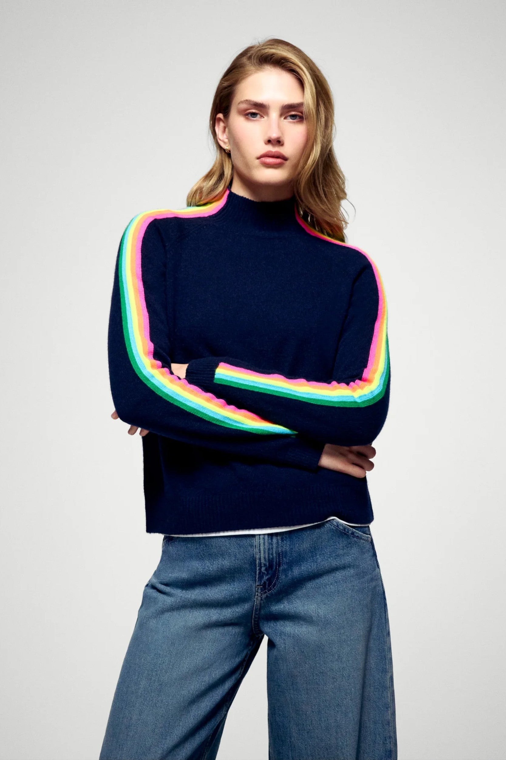 Permwpm00731W Sweater Navy