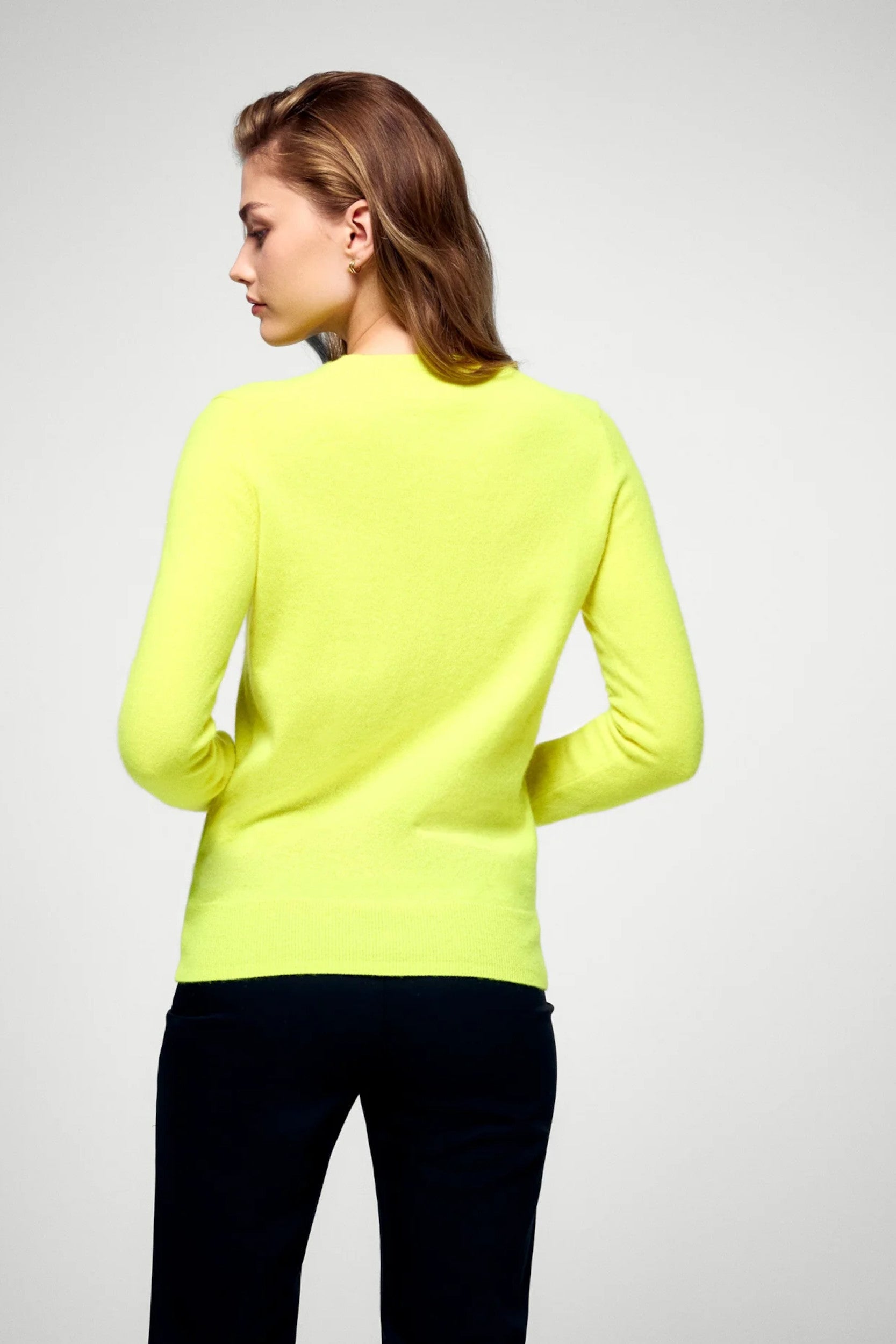 Permwpr00019W Sweater Yellow Fluo