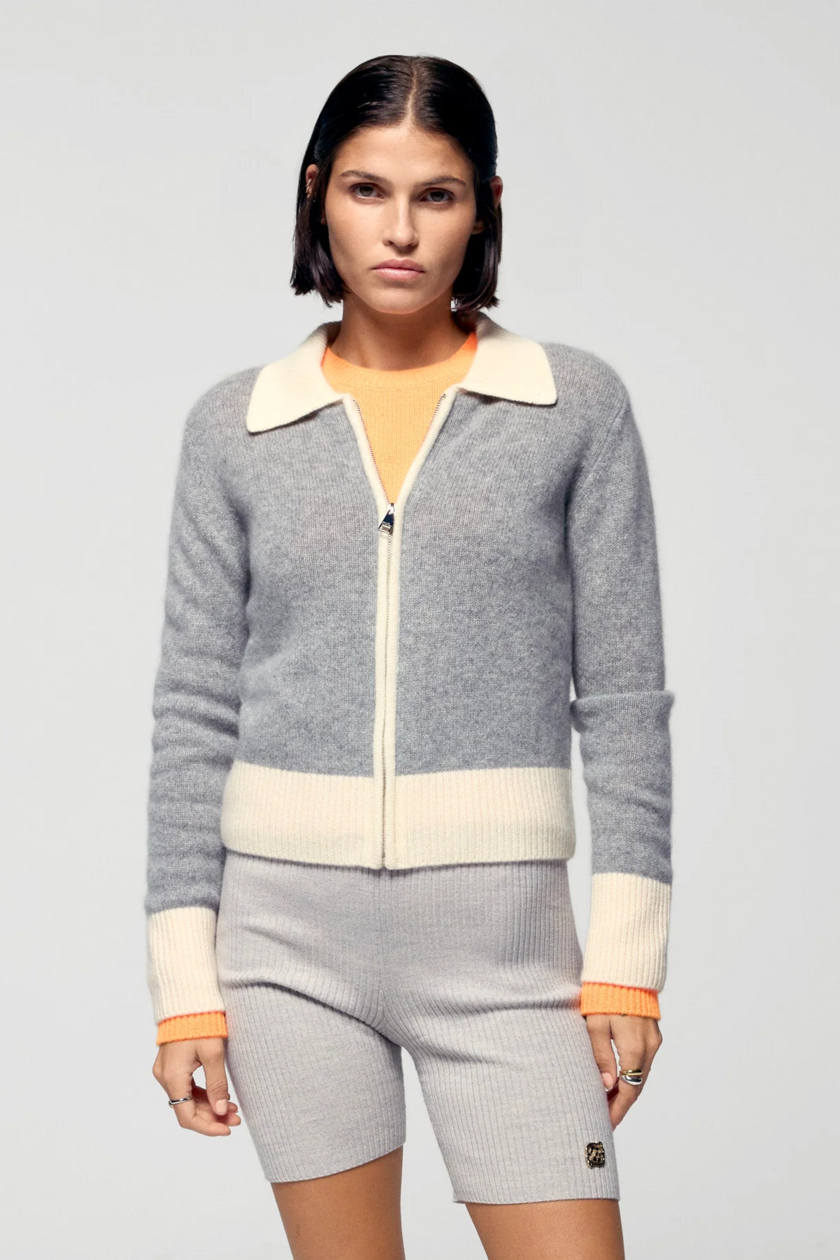 Permwpg01794W Sweater Dark Grey Mottled