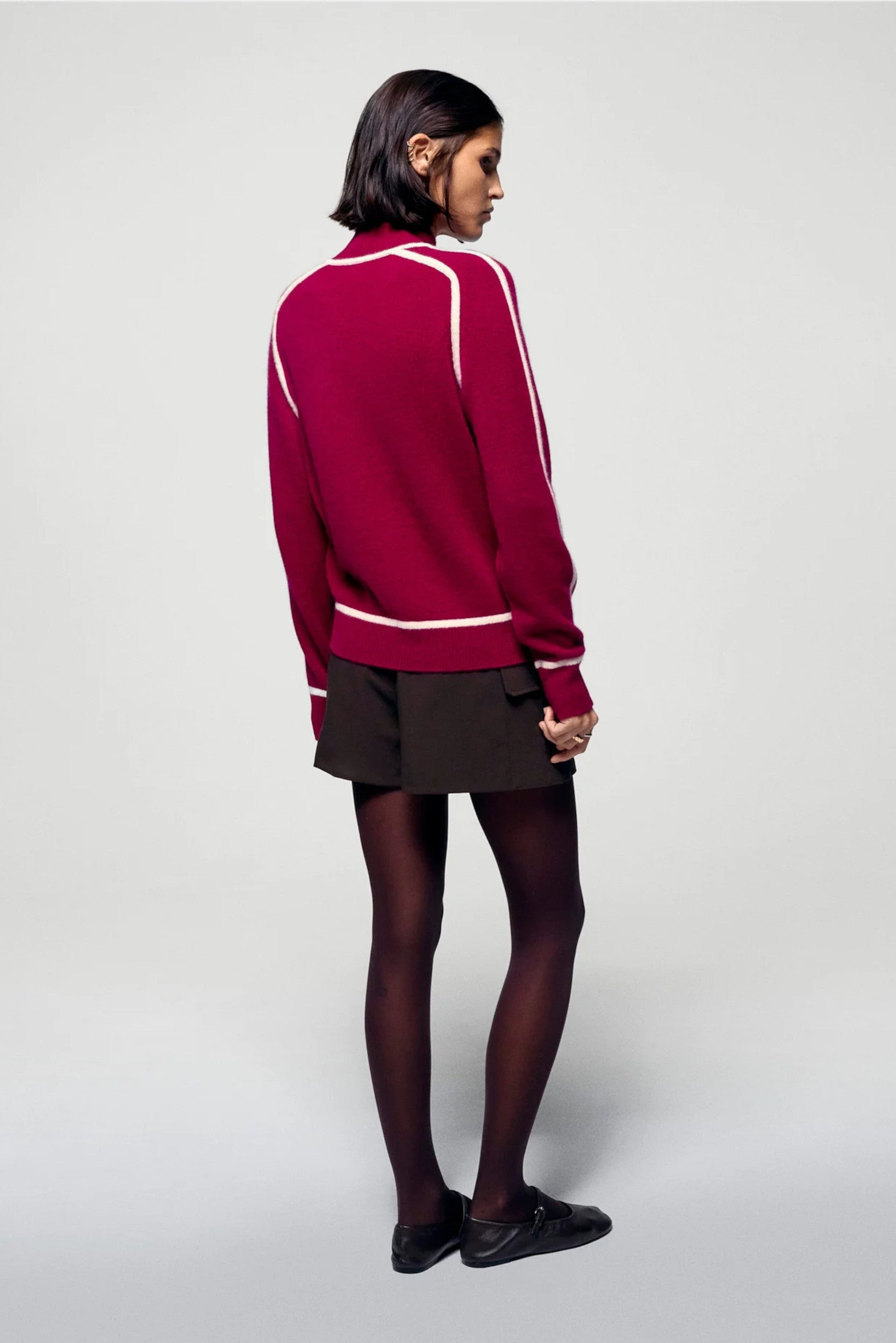 Permwpm02443W Sweater Solar Burgundy