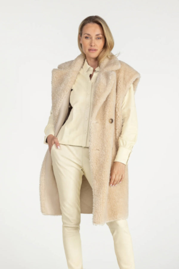 Chella Coat Creamy White