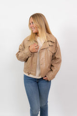 Adahi Jacket Dark Beige