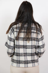 Bika Jacket Cream Black Grey