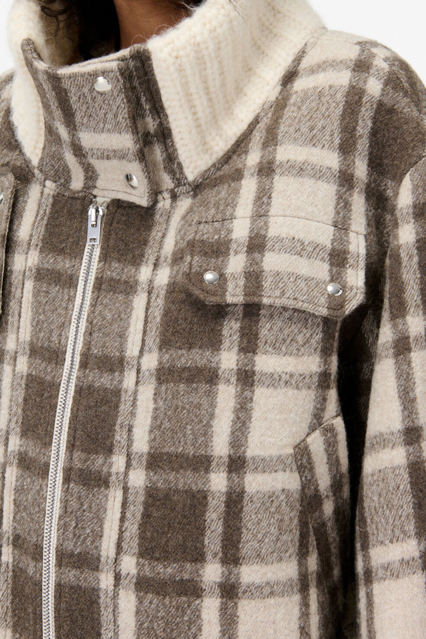 Fabrica Jacket Ecru Brown