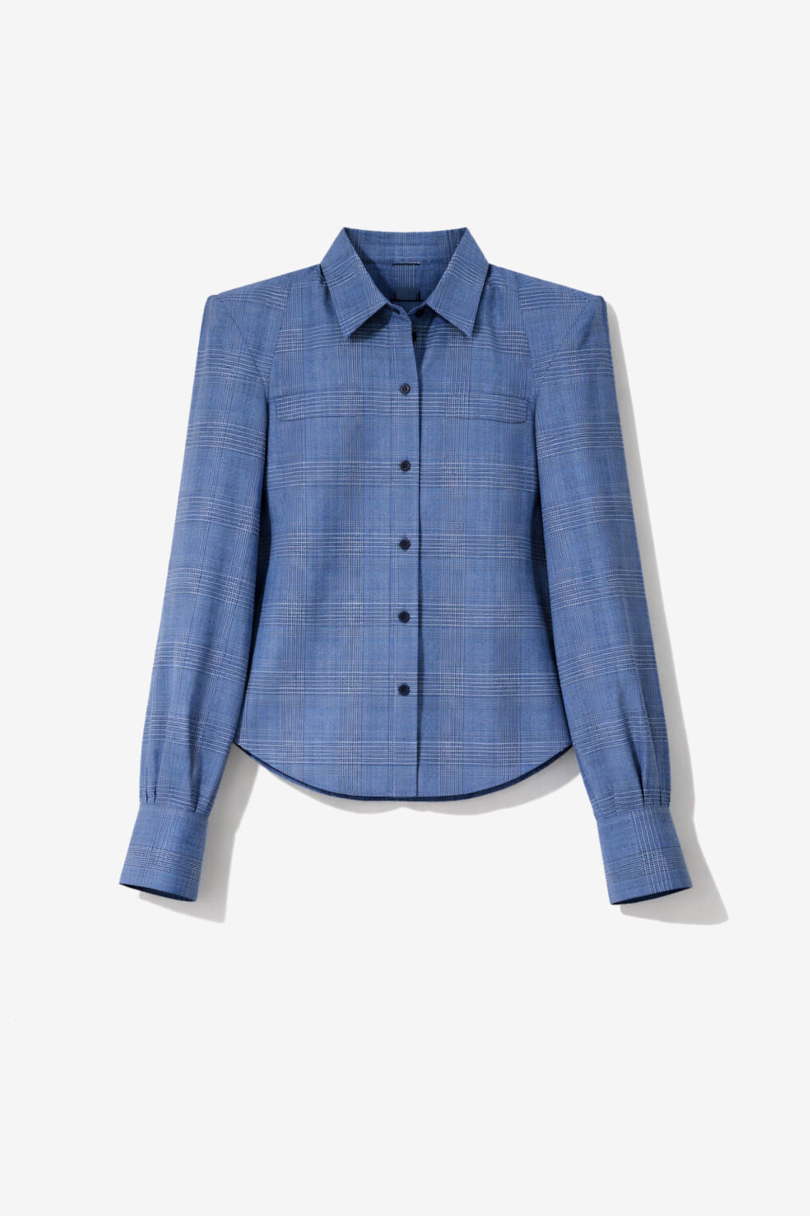 Lidja Chemise Bleu mixte à carreaux — IRO, vue 3