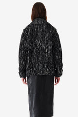 Lusia Jacket Black White