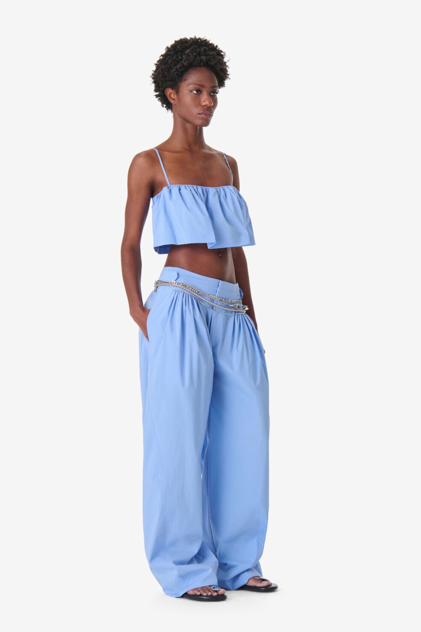 Nadam Pant Azur Blue