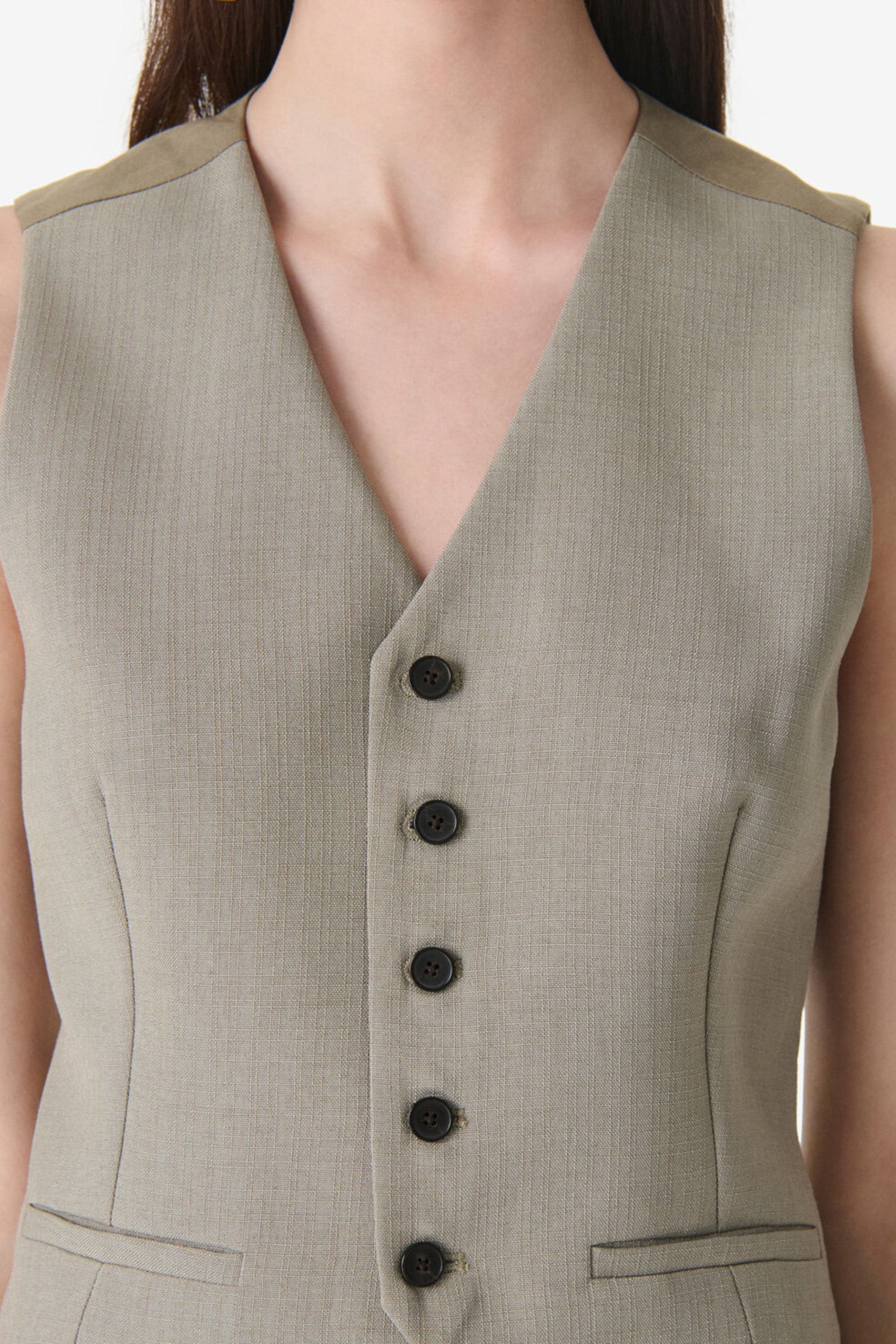 Sonnie Vest Olive Green