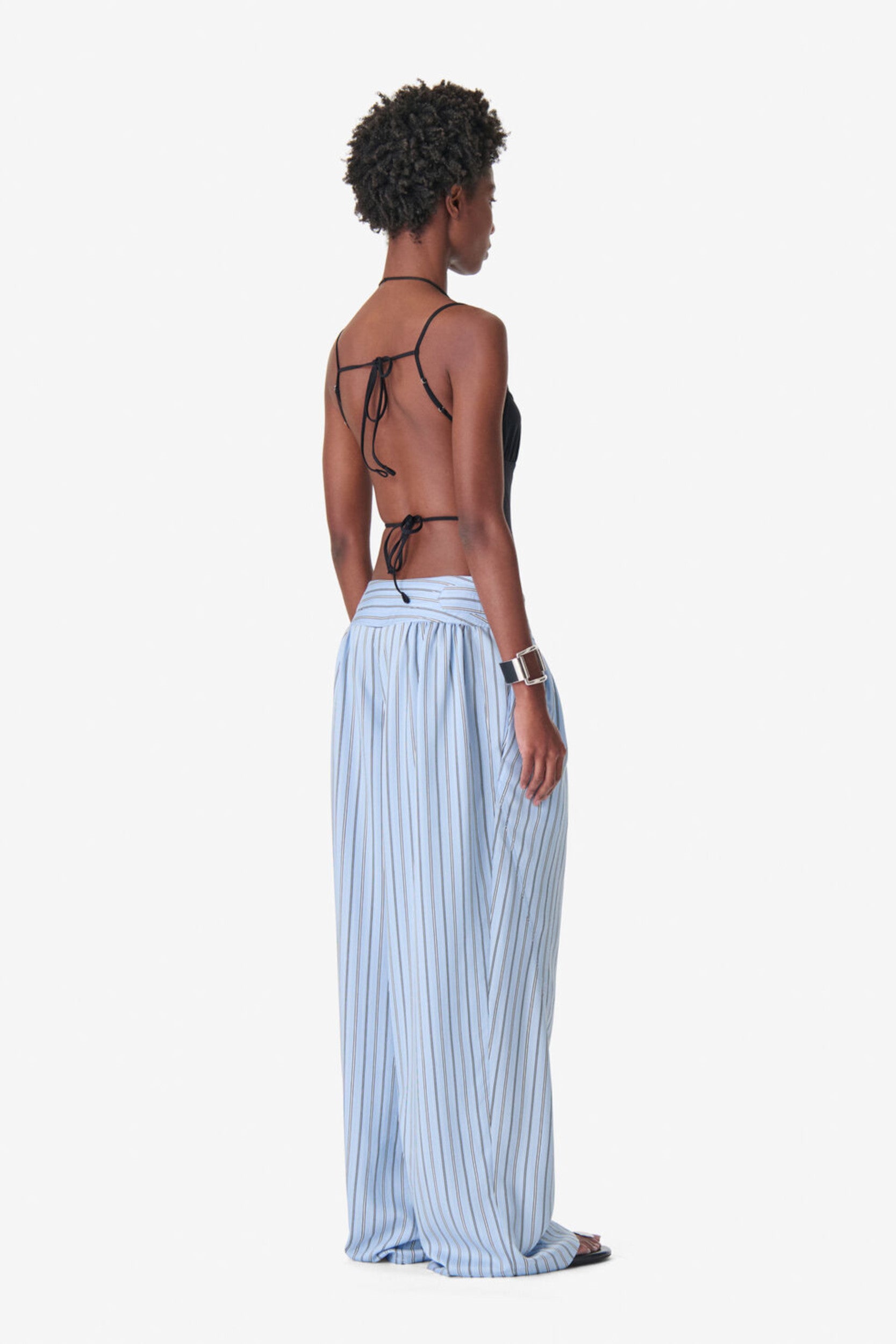 Ulyse Pants Blue Left Banl Stripe