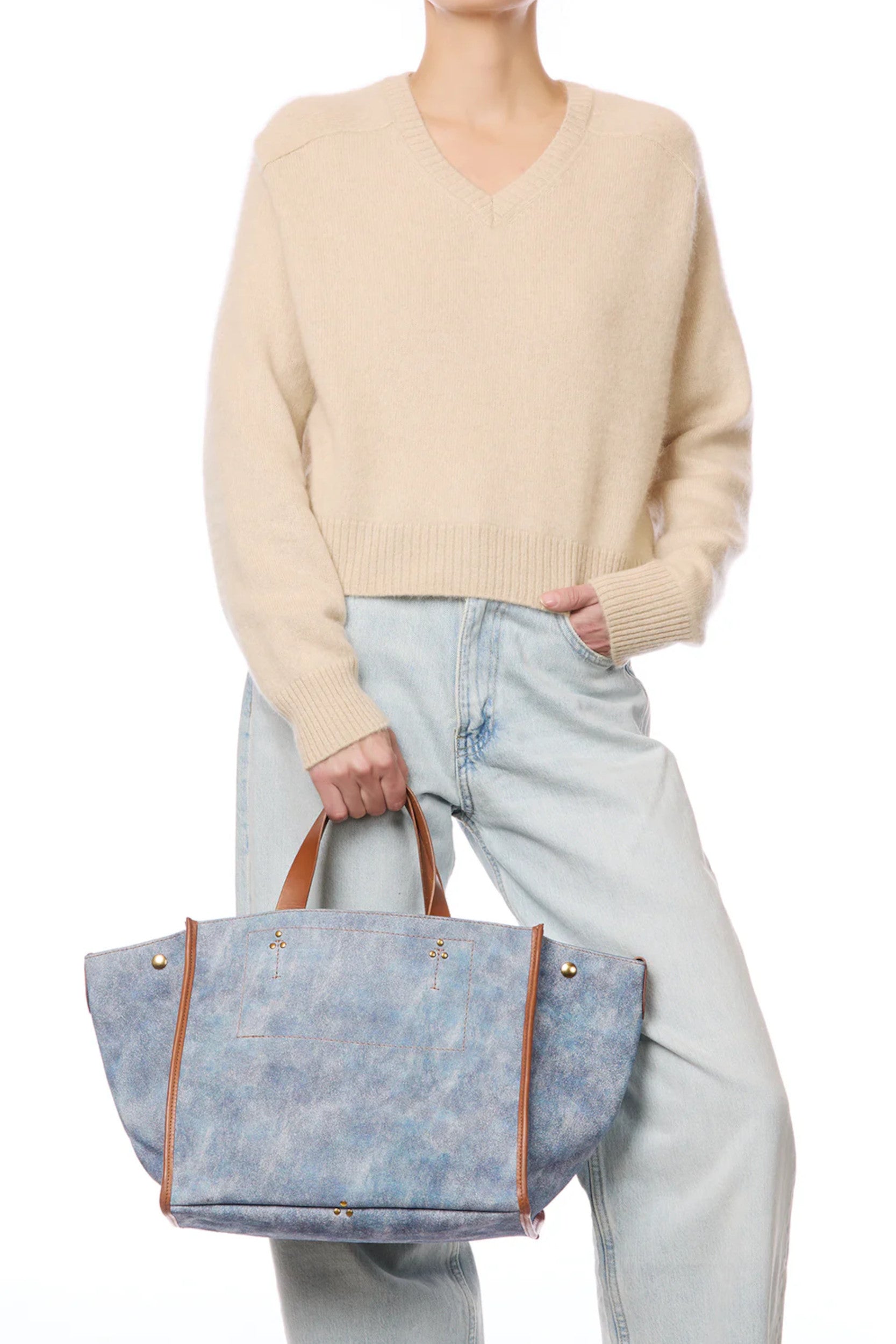 Leon M Bag Washed Jean