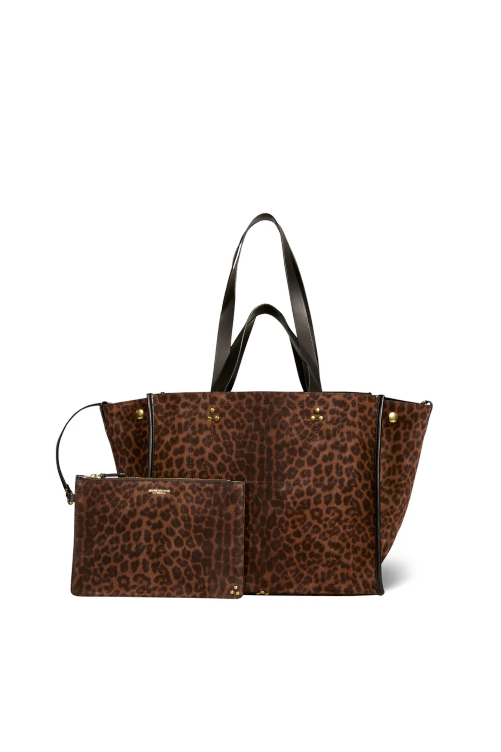 Leon M Bag Printed Natural Leopard