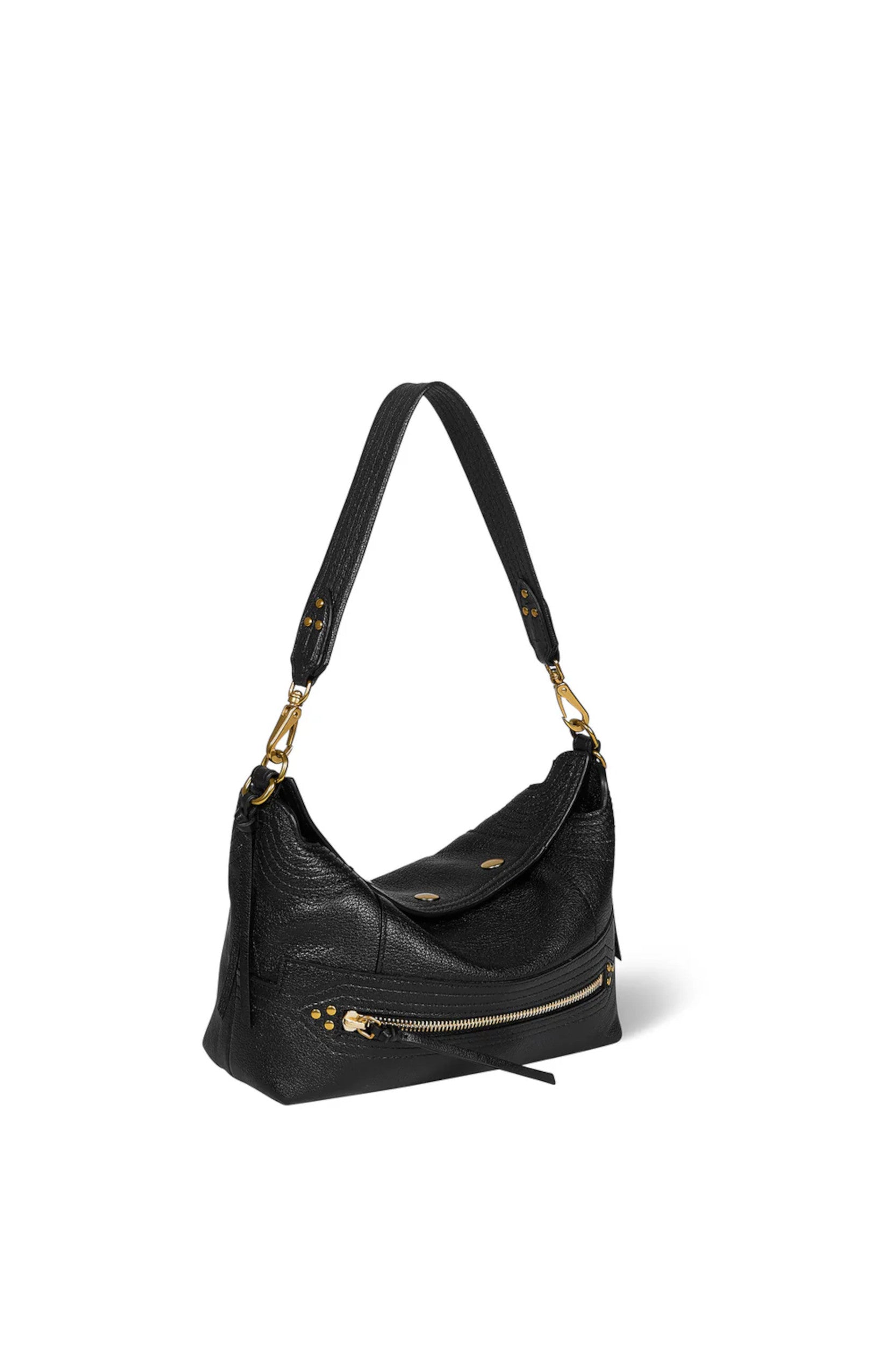 Lucky Hobo Small Bag Buffalo Black Brass