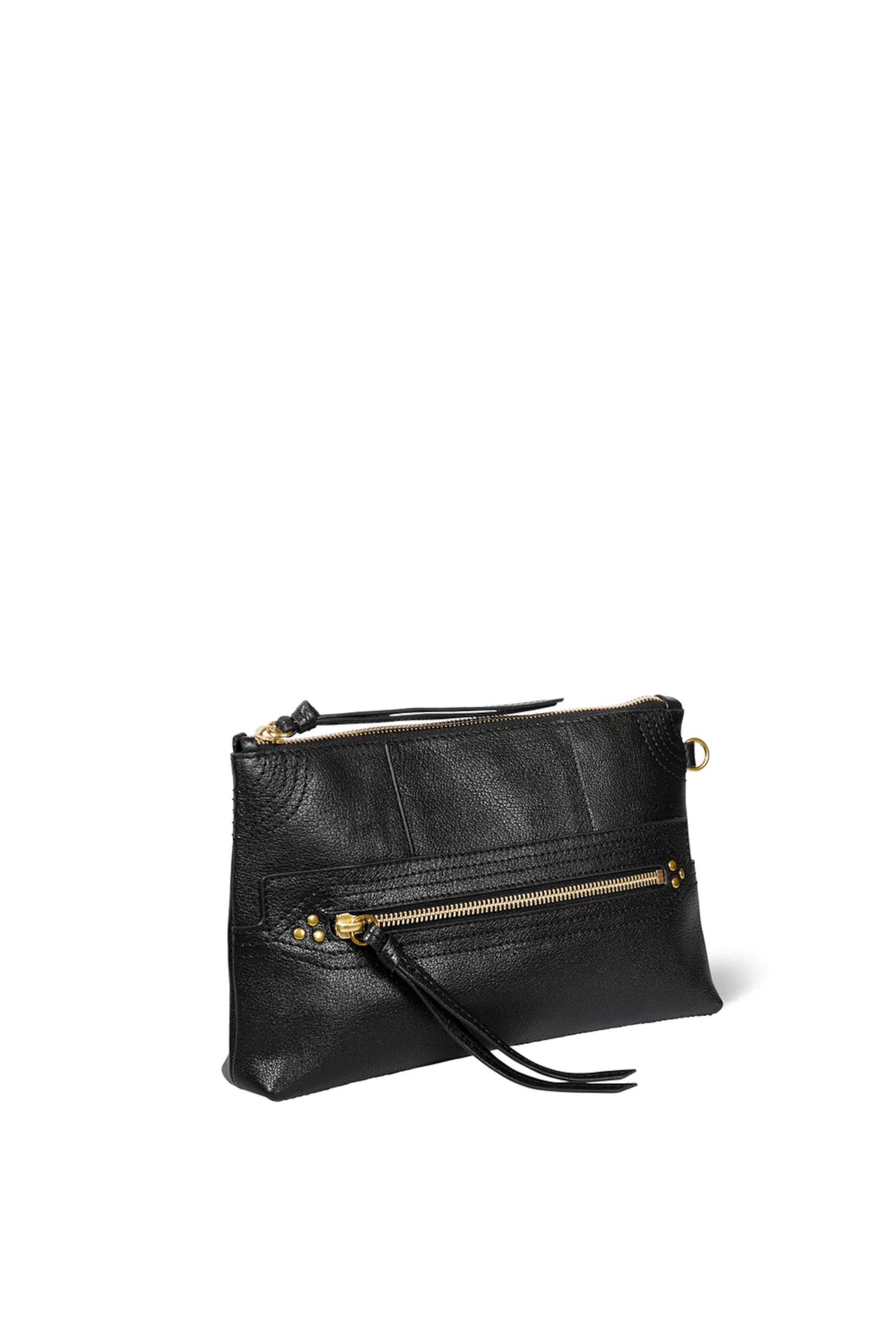 Lucky Clutch L Buffalo Black Brass