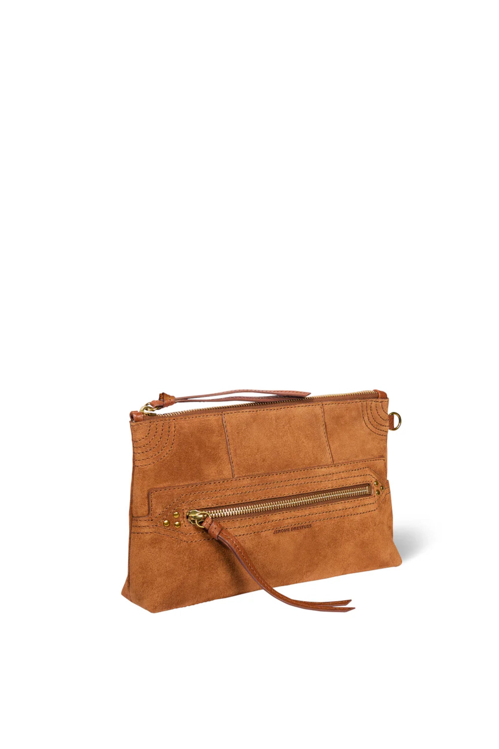 Lucky Clutch L Caramel