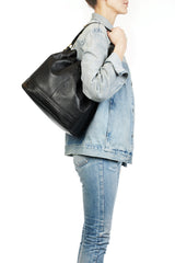 Ben M Bag Black Lambskin