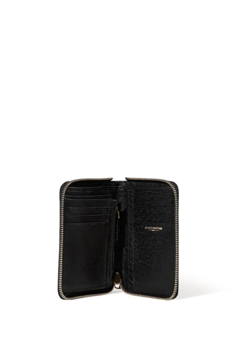 Julien Wallet Black Lambskin