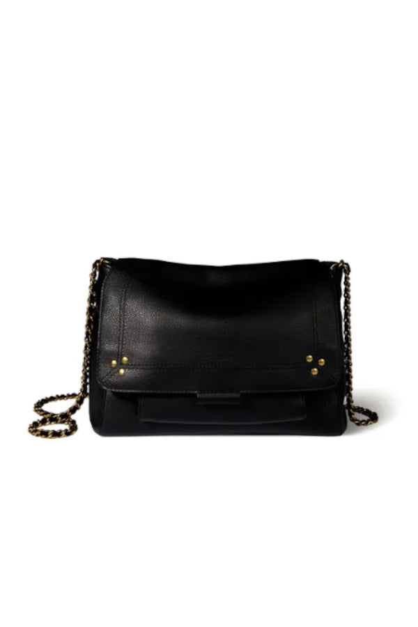 Lulu M Bag Black Brass