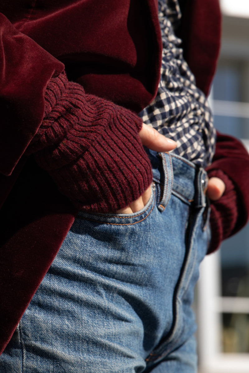 Gloves Burgundy