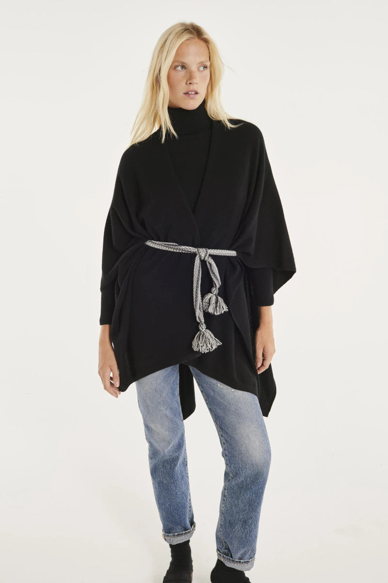 Aviva Poncho Black