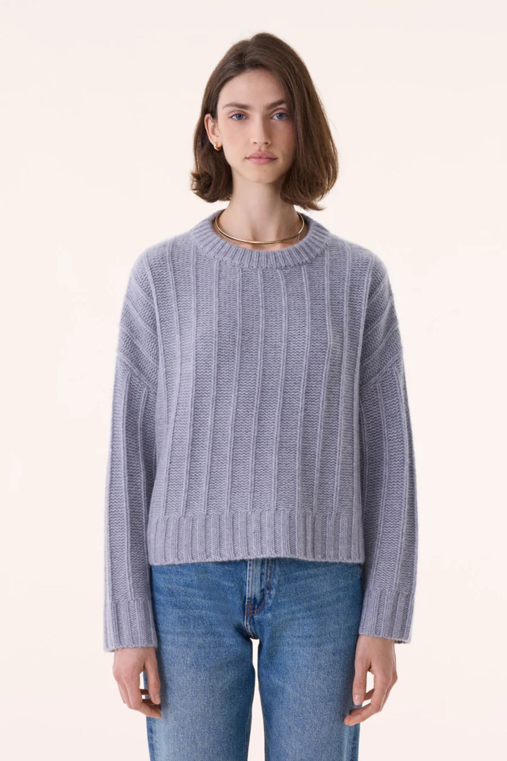 Coty Sweater Grey Mottled