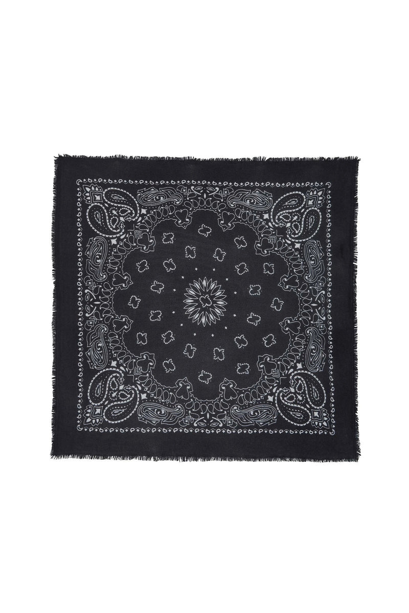 Hachiko Bandana Scarf Black