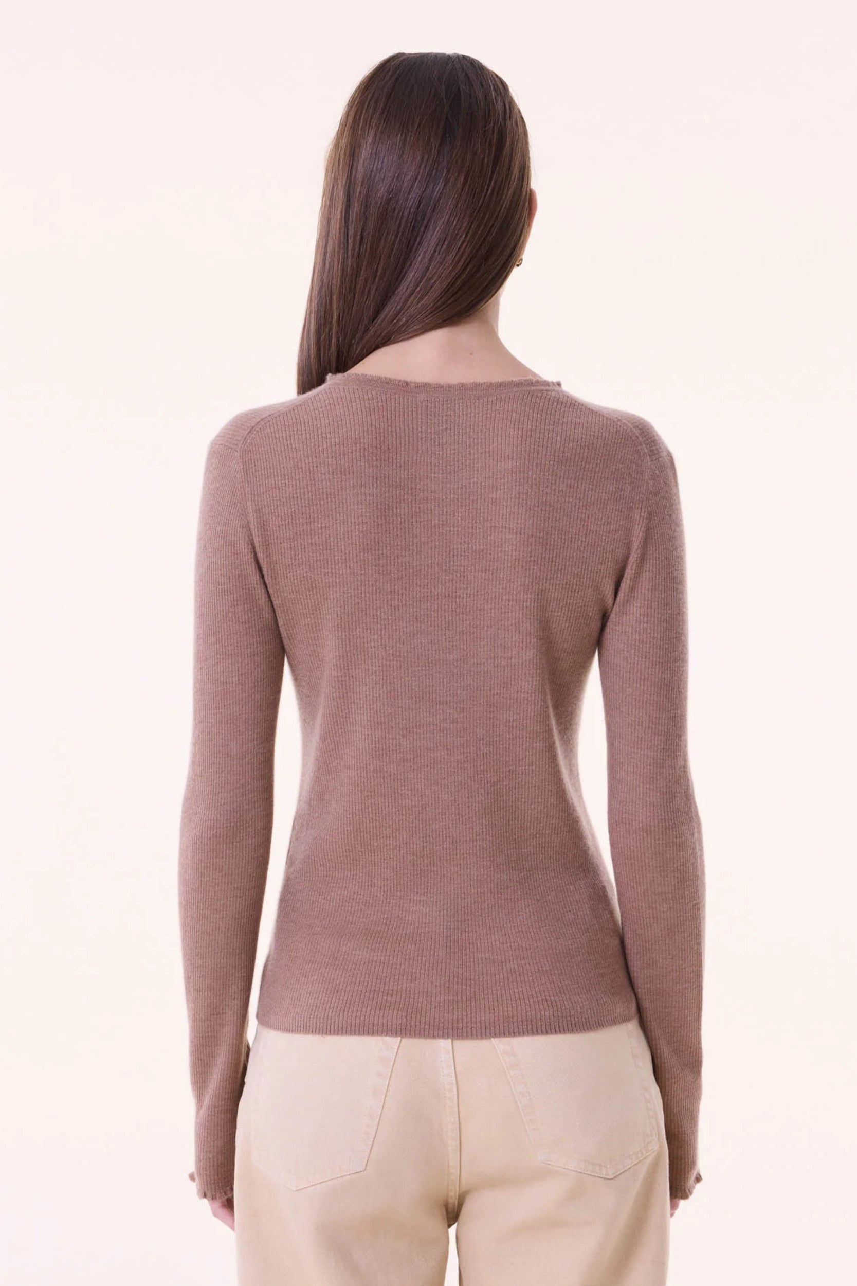 Karlicardi Cardigan Camelo