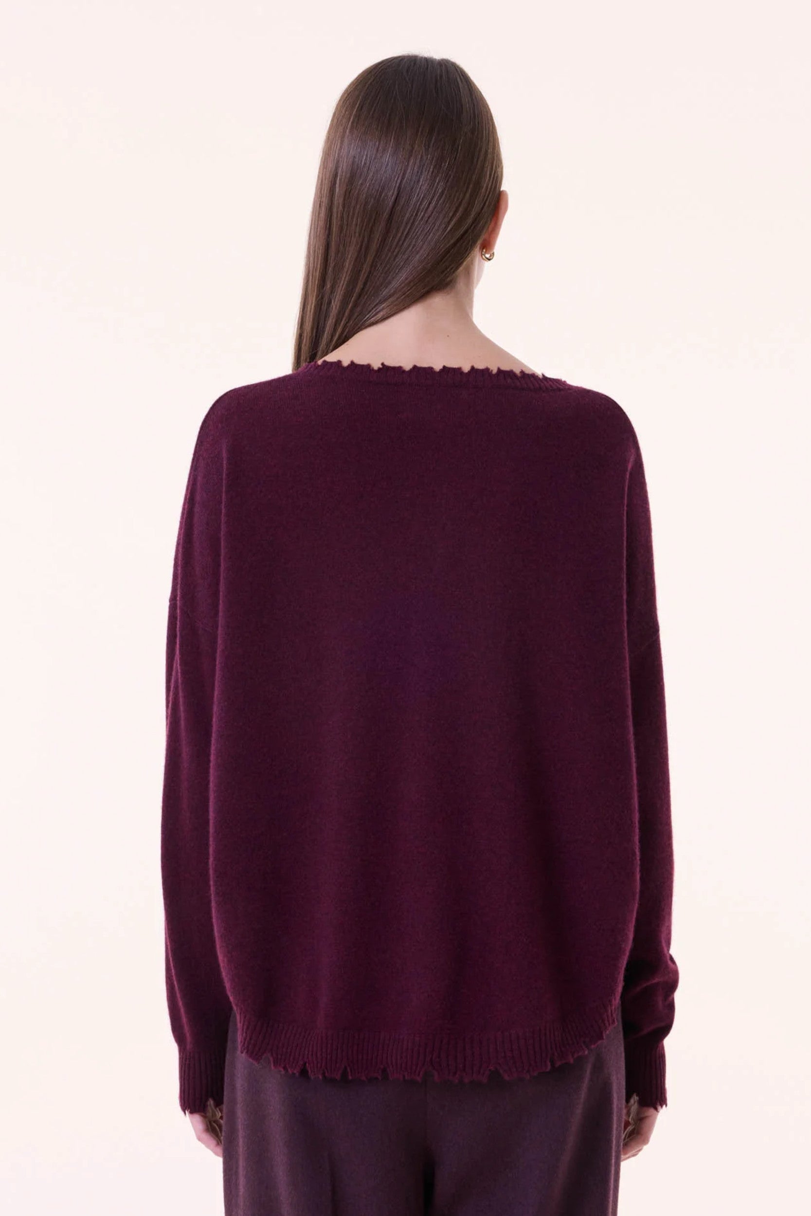Mela Sweater Burgundy