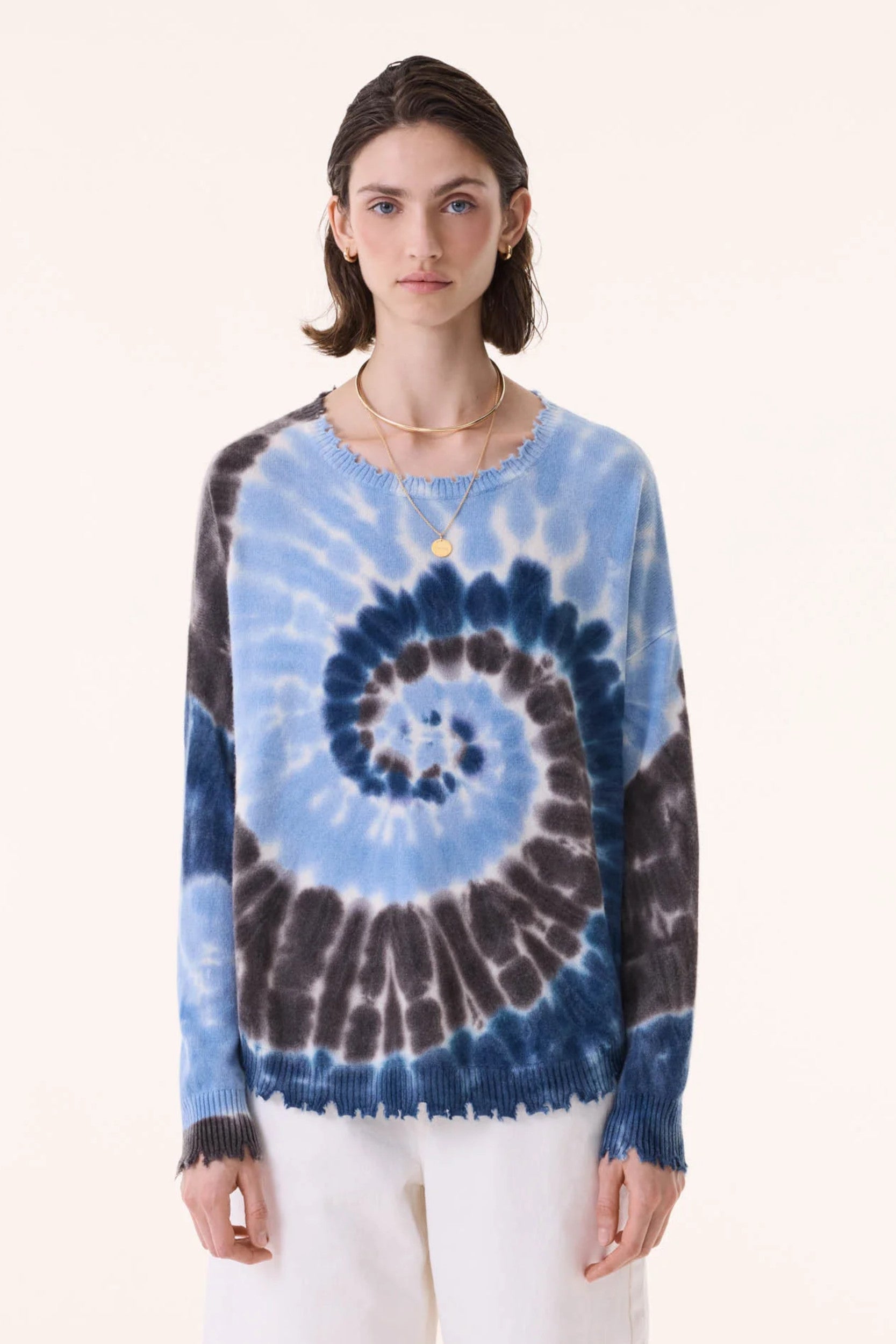 Mela Sunny Sweater Blue Steel