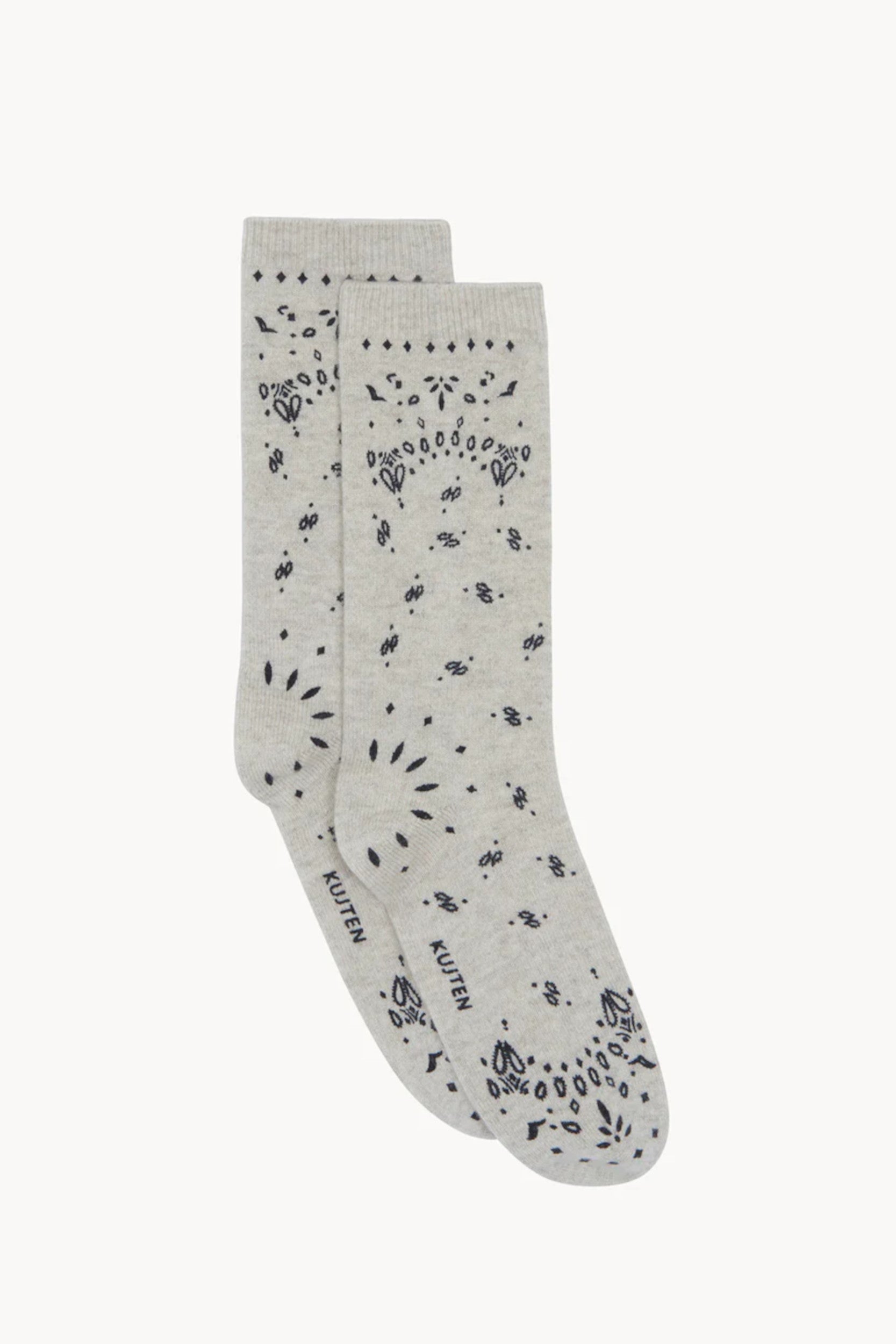 Sig Bandana Socks Oat