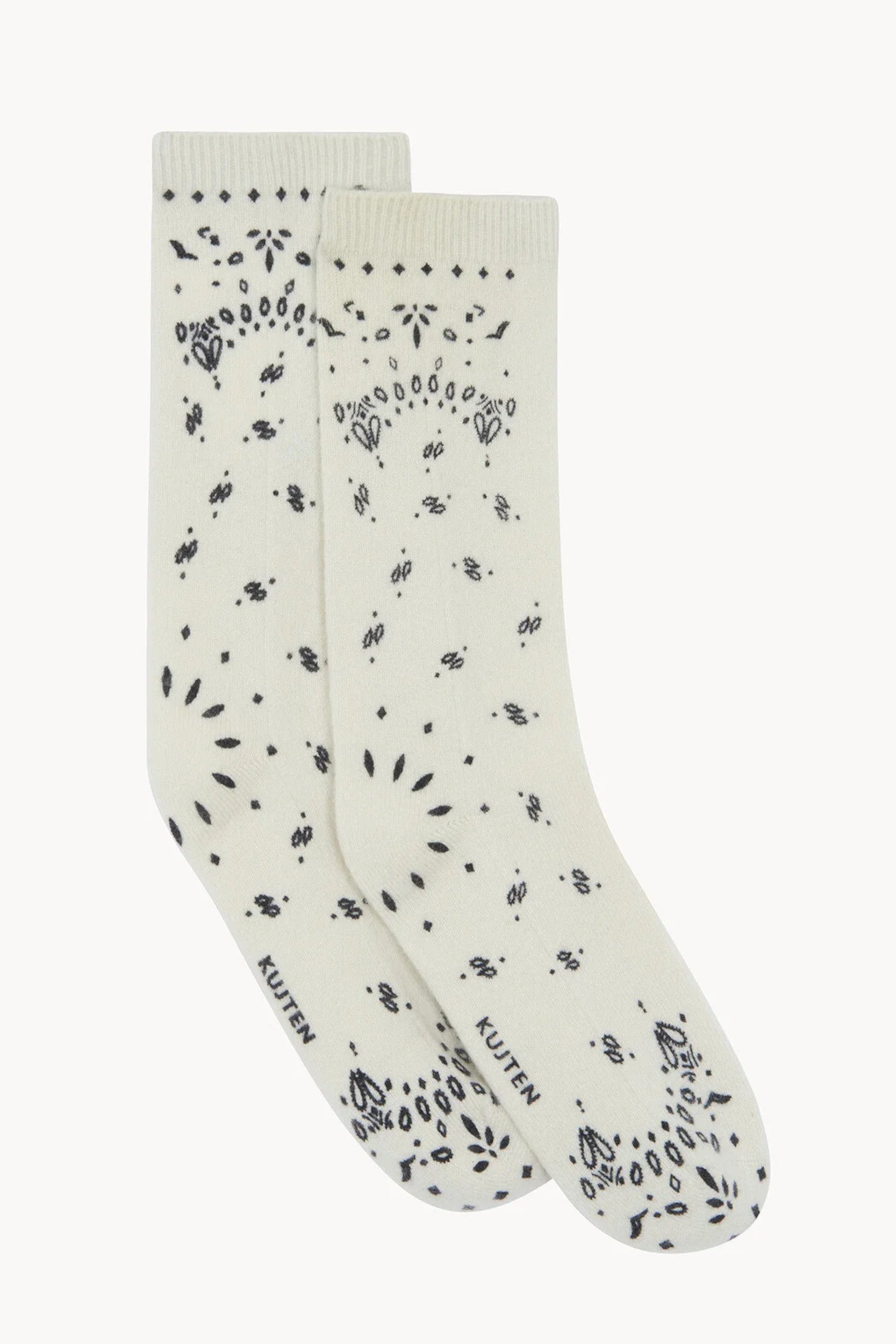 Sig Bandana Socks White