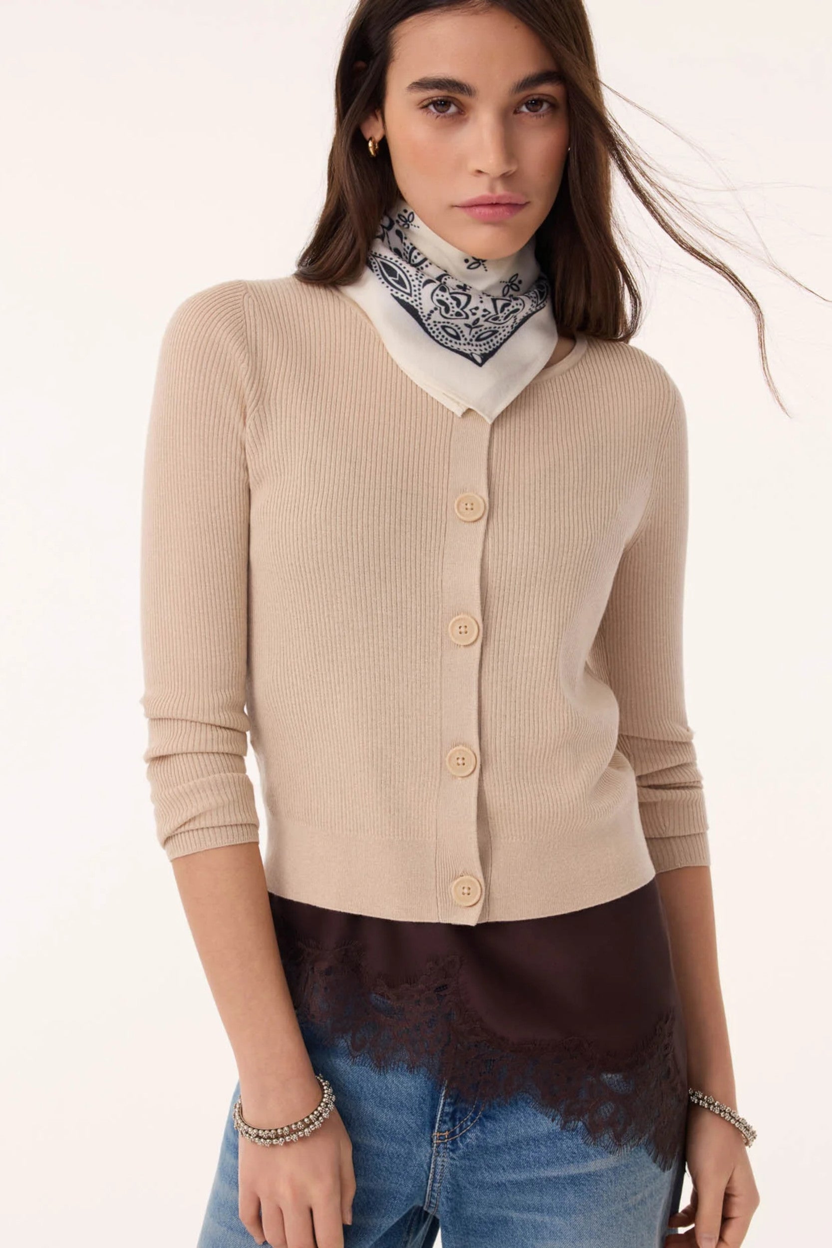 Thiziri Cardigan Organic — Kujten