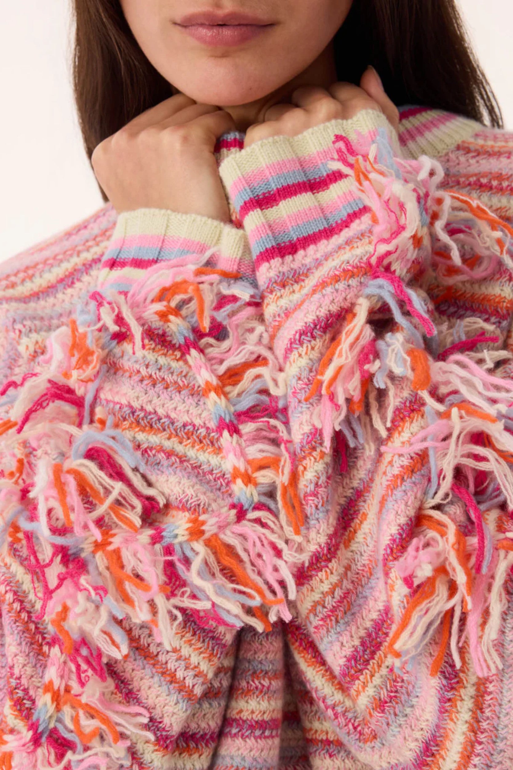 Zanabi Mix Sweater Sunset