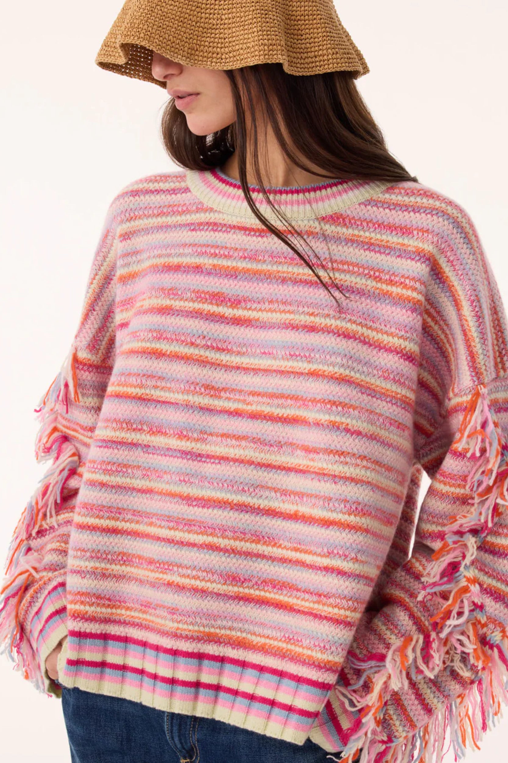 Zanabi Mix Sweater Sunset