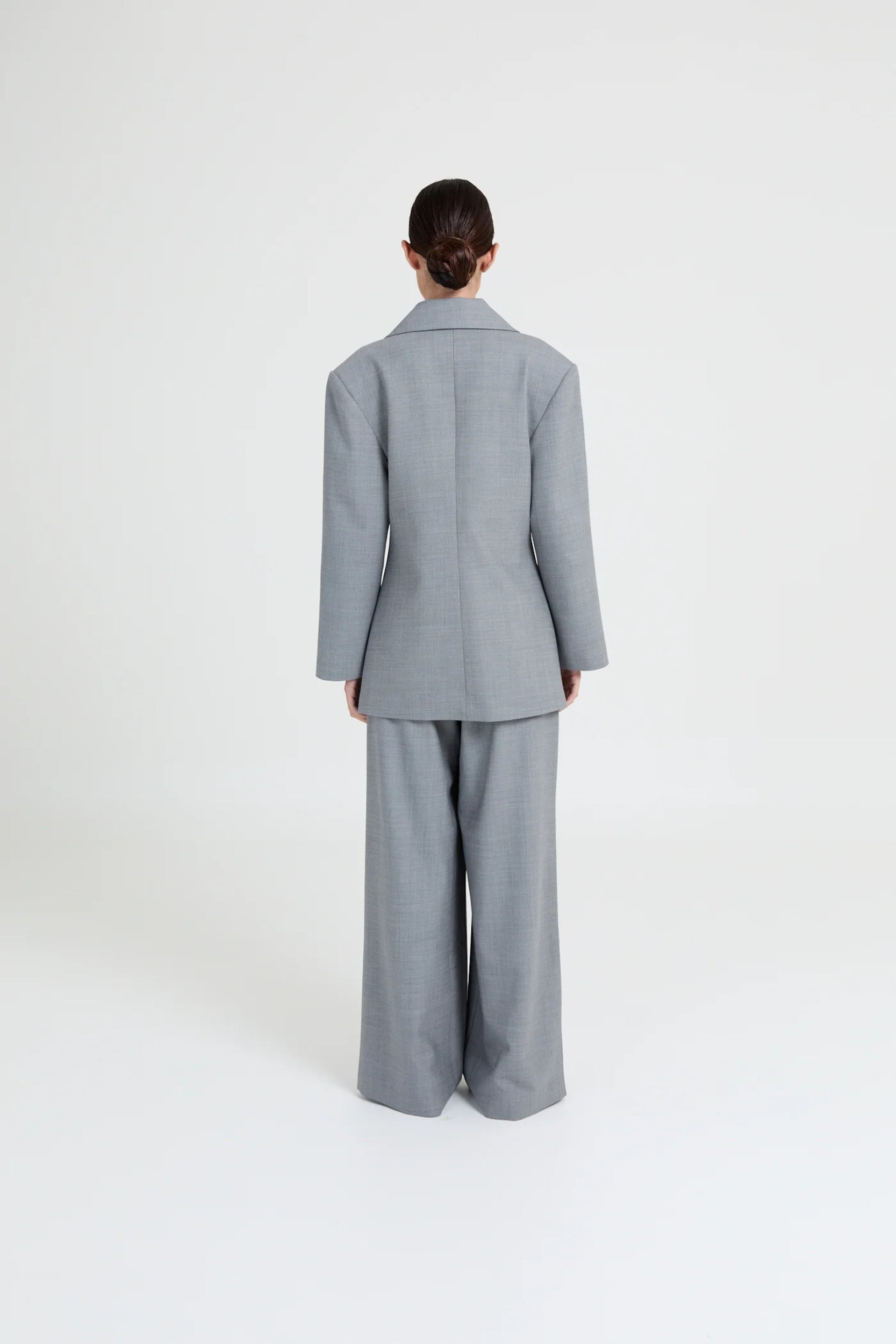 Jools Blazer Grey Melange