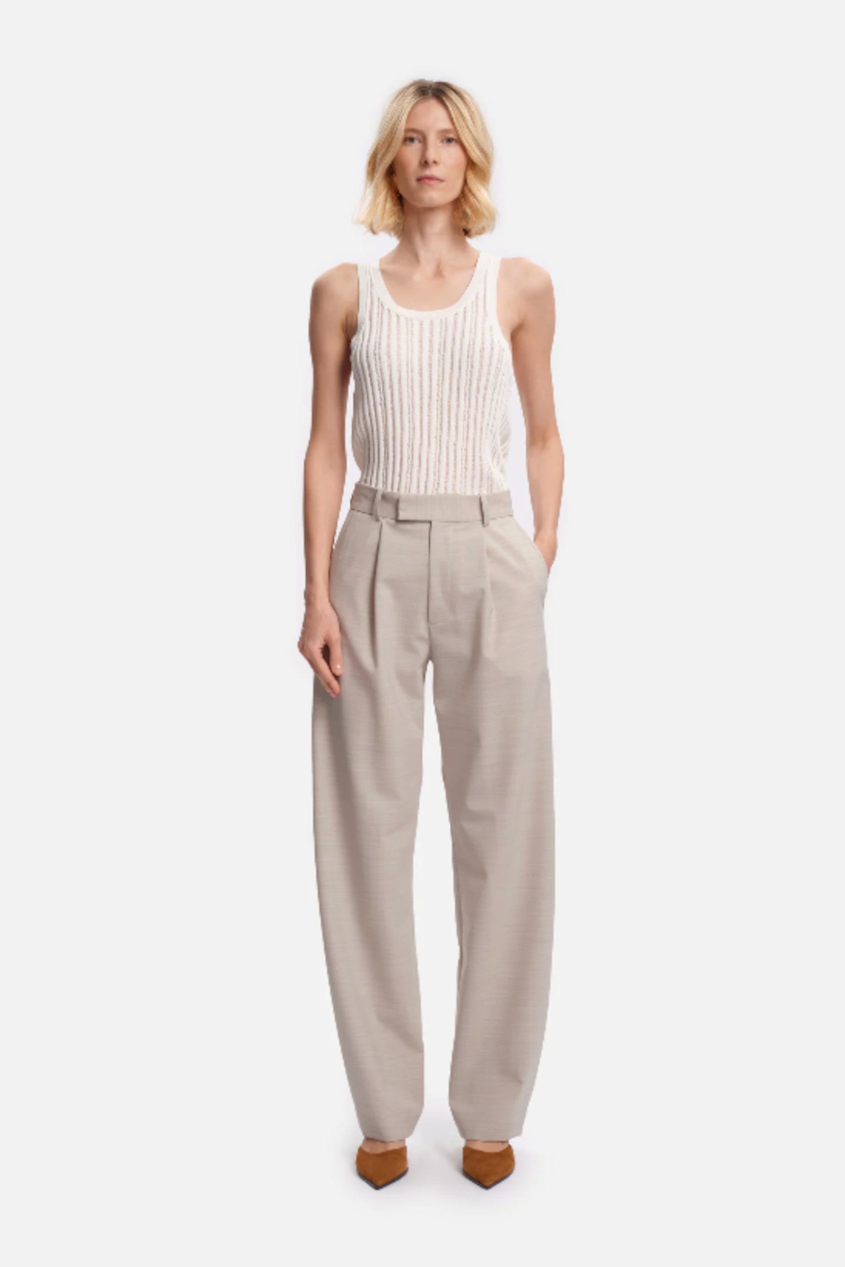 Cesare Pants Grey