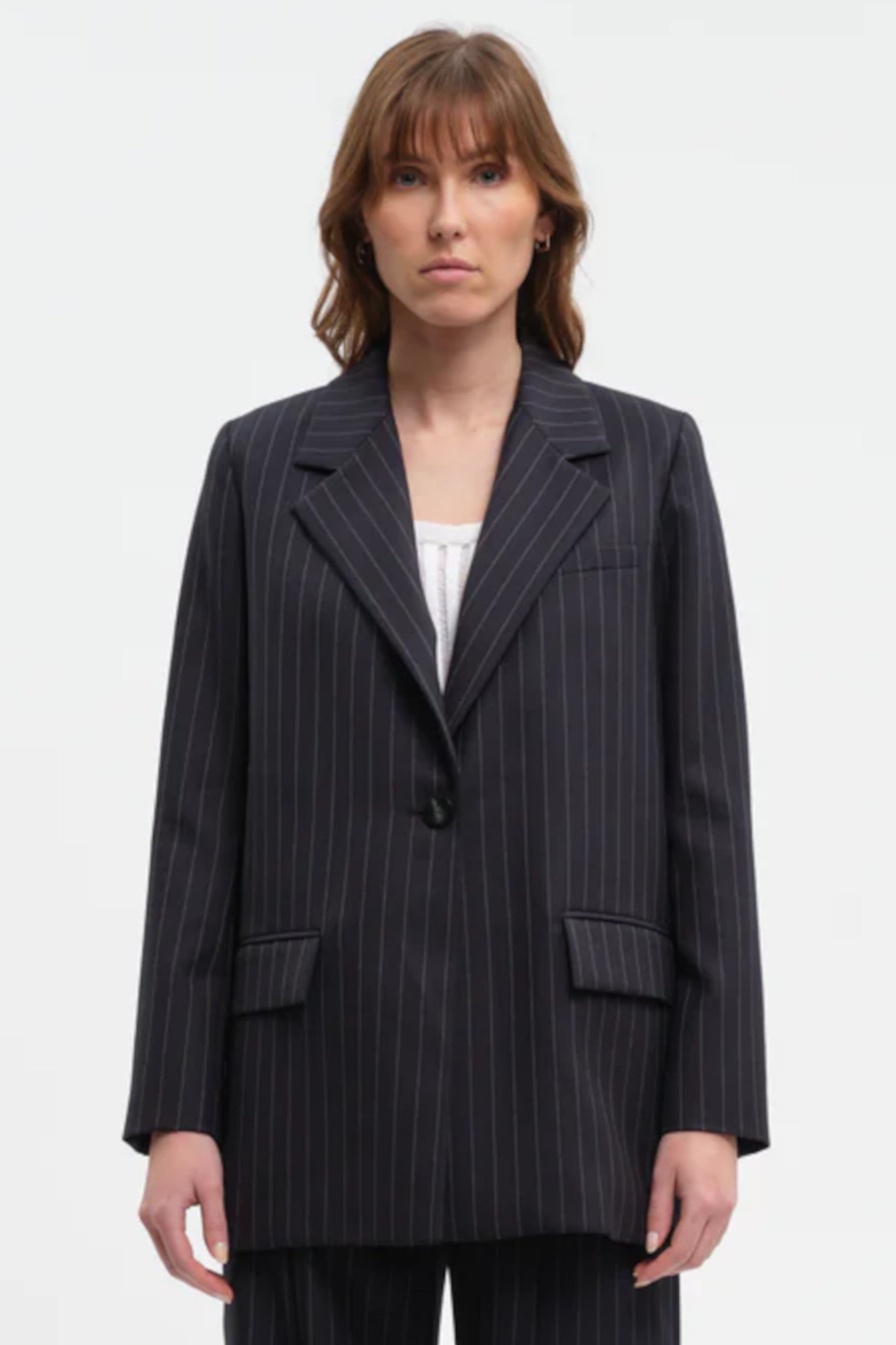 Norton Jacket Navy Stripes
