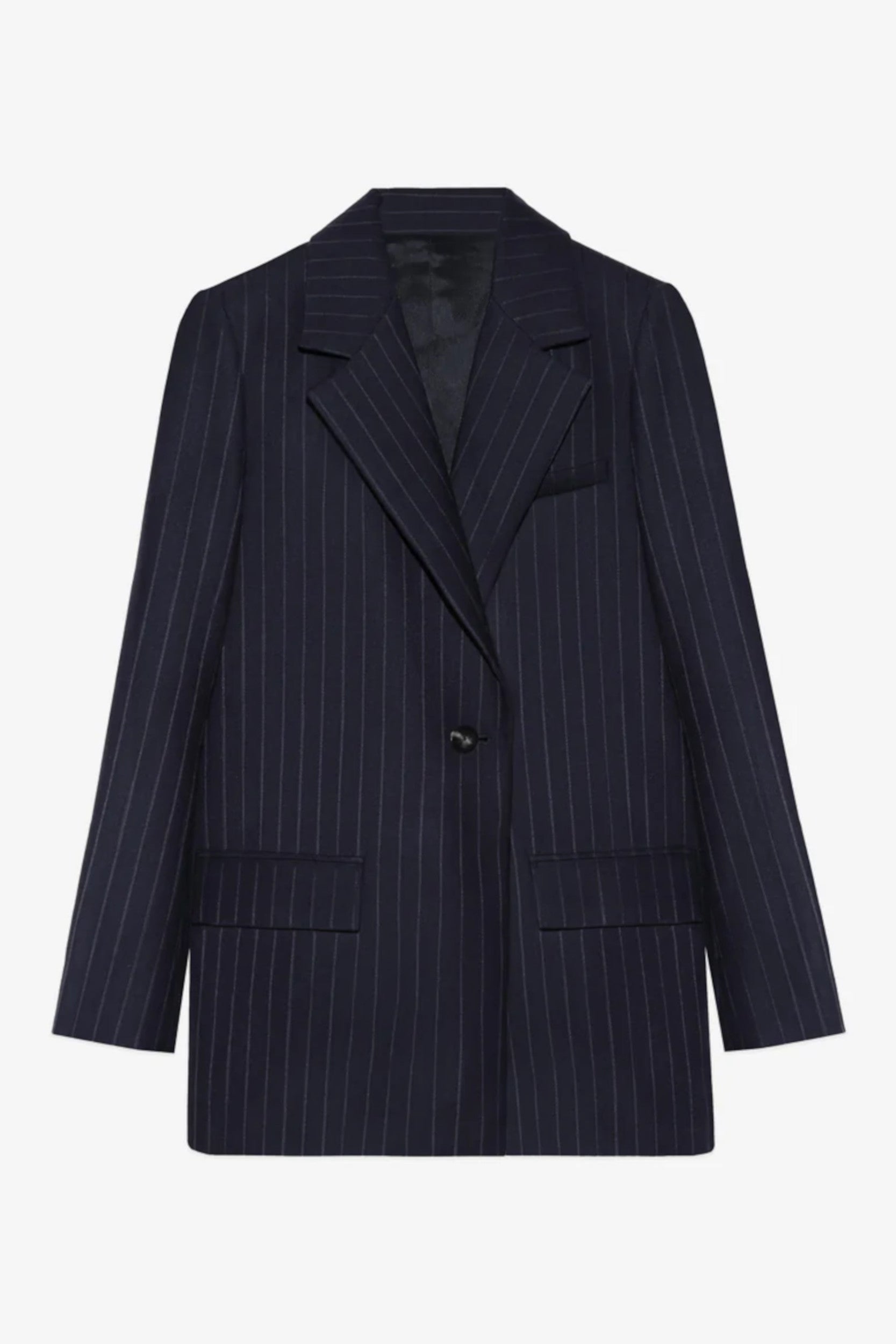Norton Jacket Navy Stripes