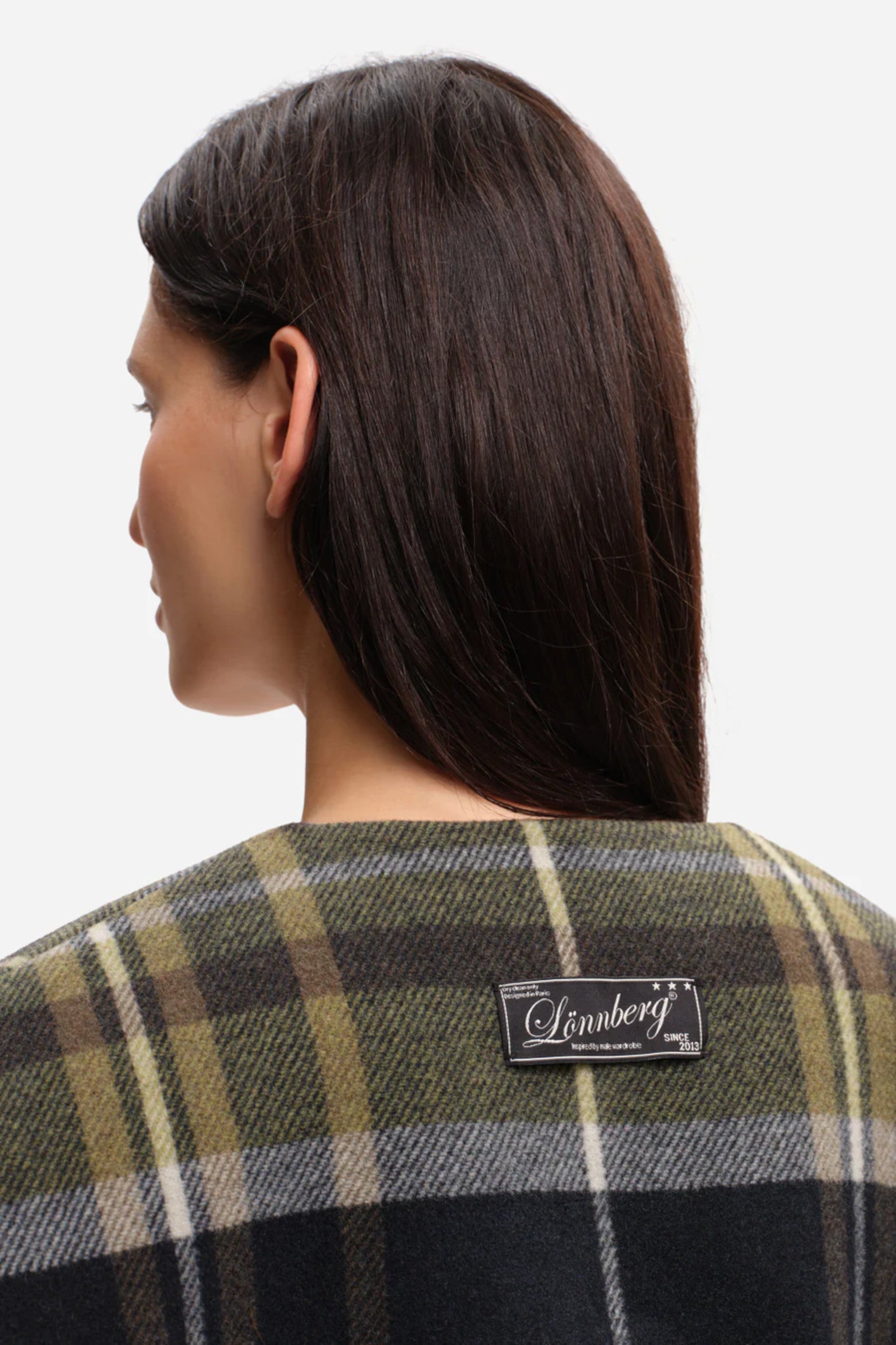 Wallis Coat Green Check