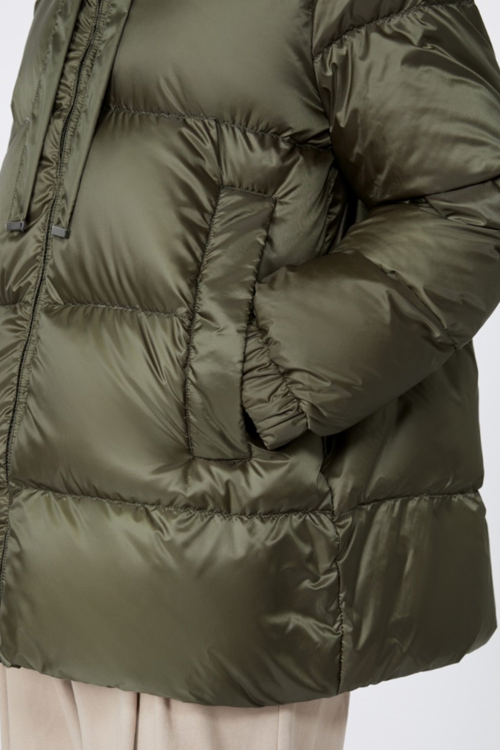 Seia Coat Stone Green