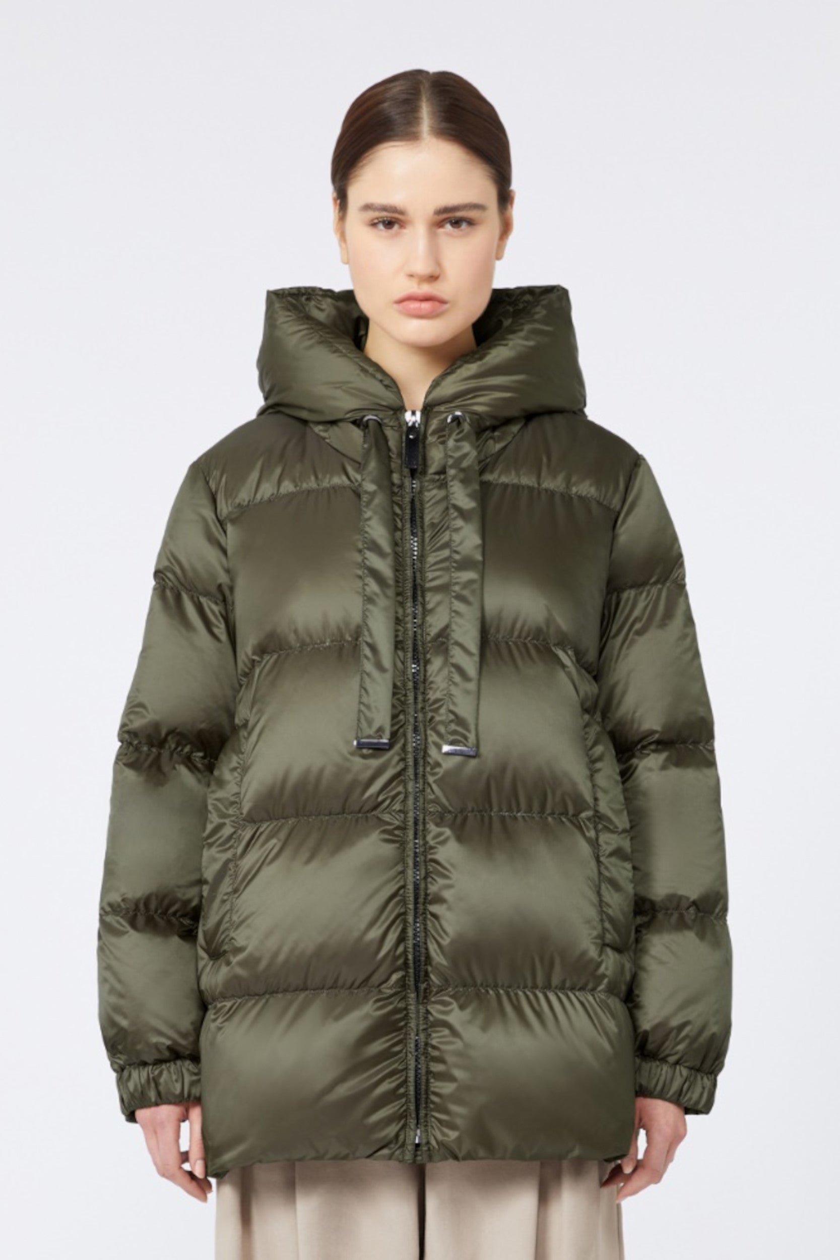 Seia Coat Stone Green